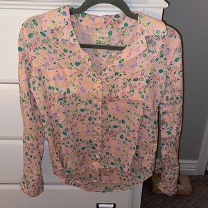 Lilly Pulitzer Sea View Button Down